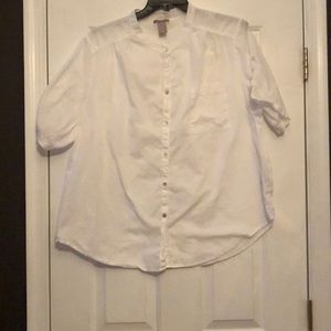 White button down shirt